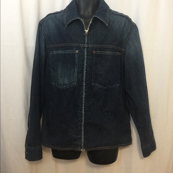 Gap denim barn chore jean jacket L - Picture 1 of 4
